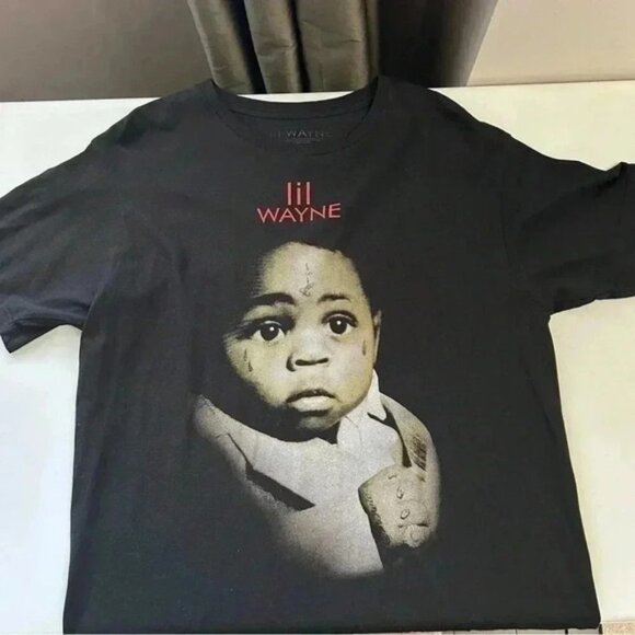 Lil Wayne Tha Carter III Men’s Graphic Print T-Shirt Black Size Large - Picture 11 of 15